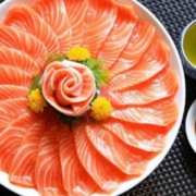 Gỏi cá Hồi đĩa lớn