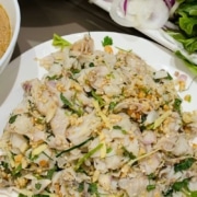 Gỏi thính cá Tầm Gỏi thính cá Tầm